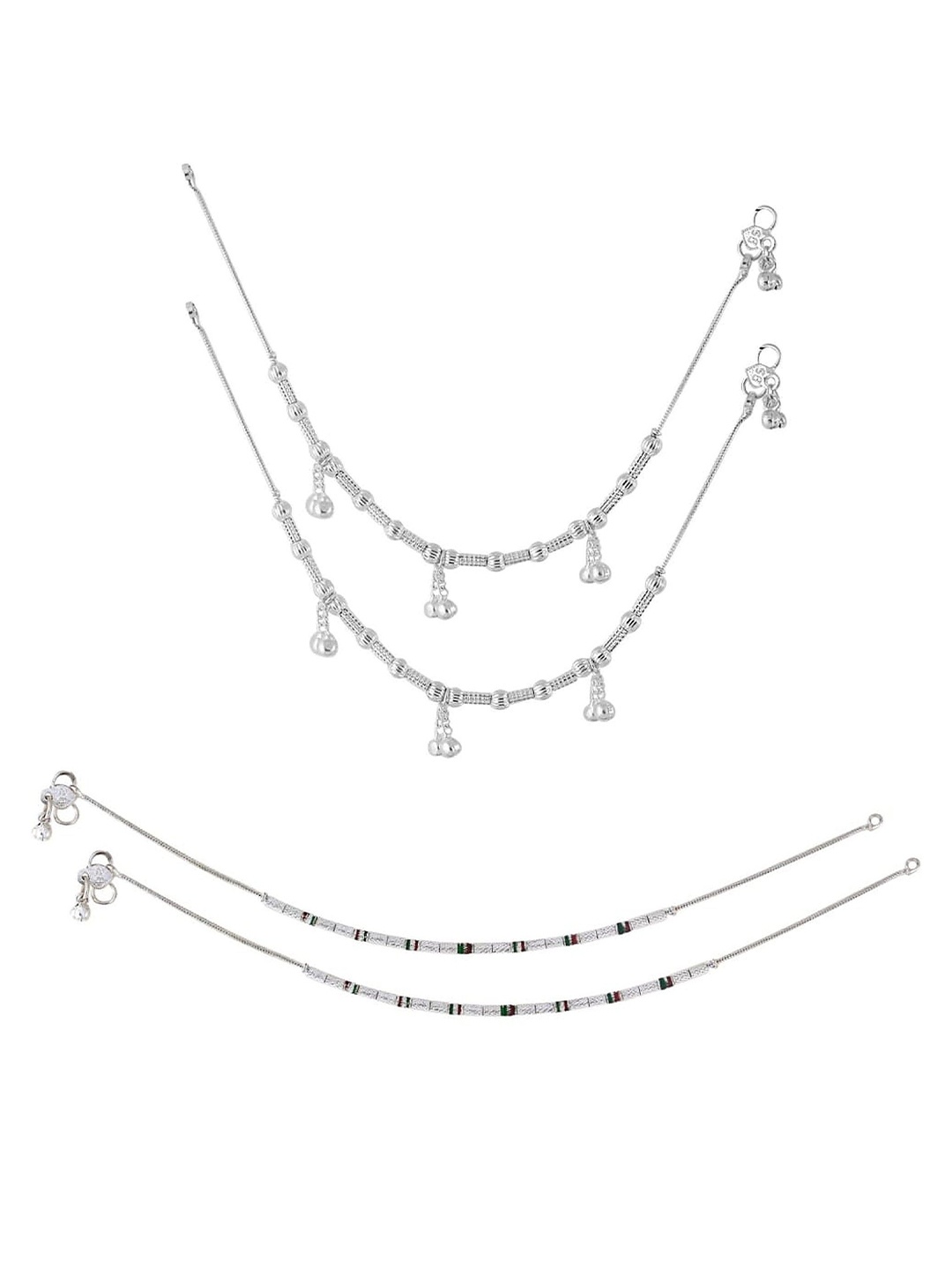 

Lila Silver-Plated Anklet