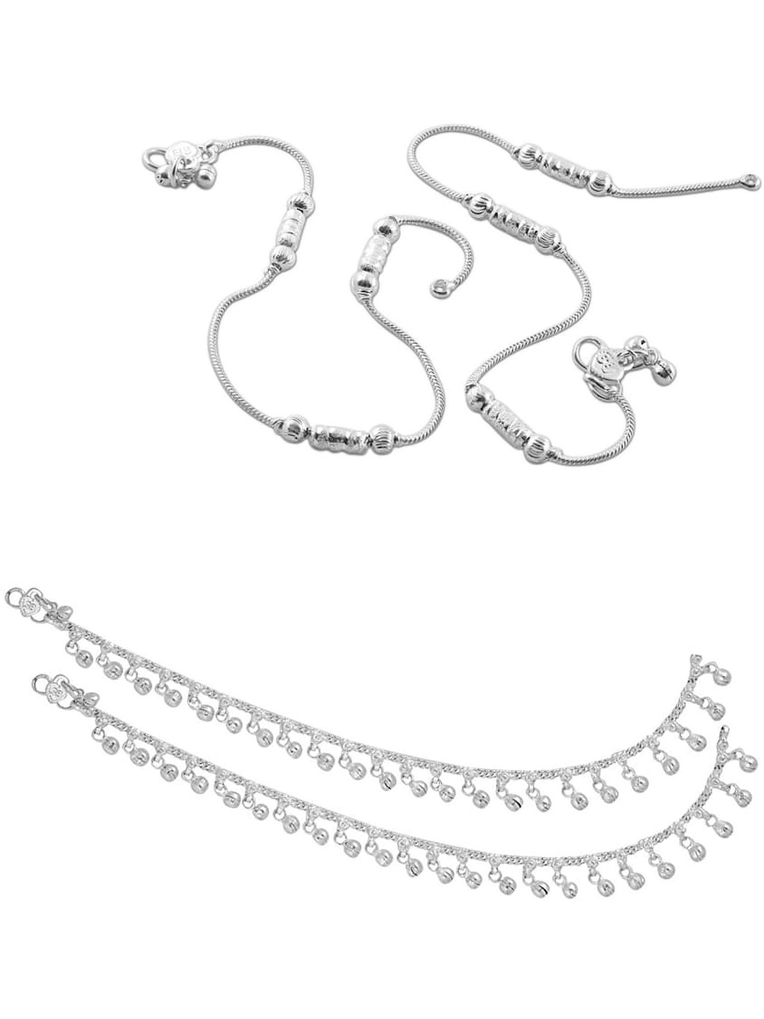 

Lila Silver-Plated Anklet