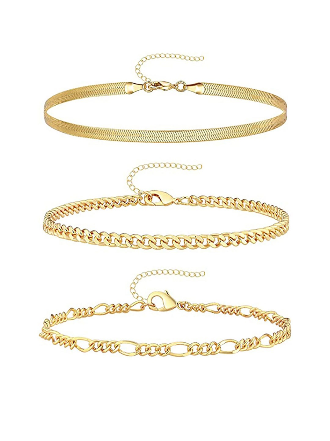 

StyleCast x Revolte Women Gold-Plated Link Bracelet
