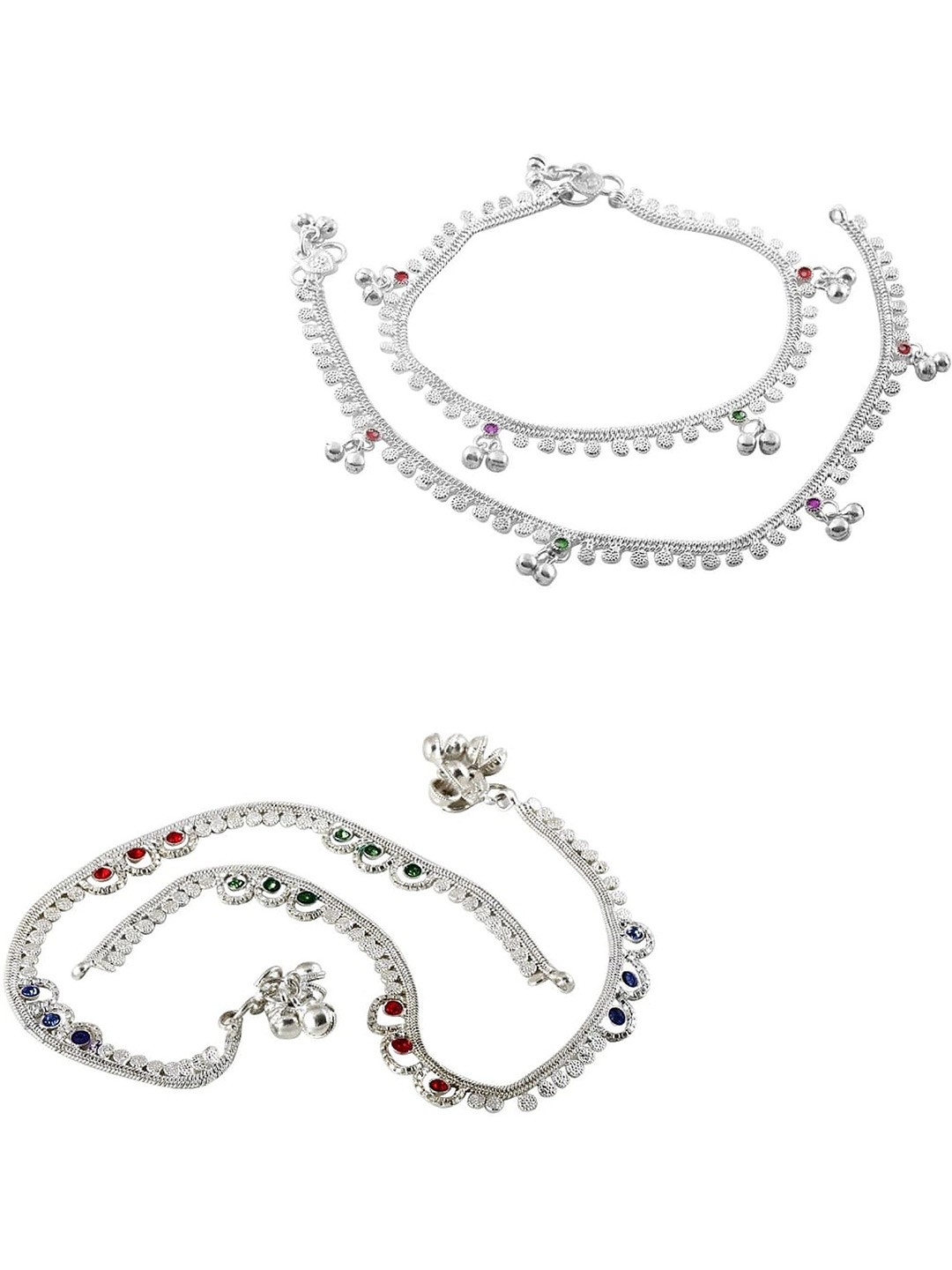

Lila Silver-Plated Anklet