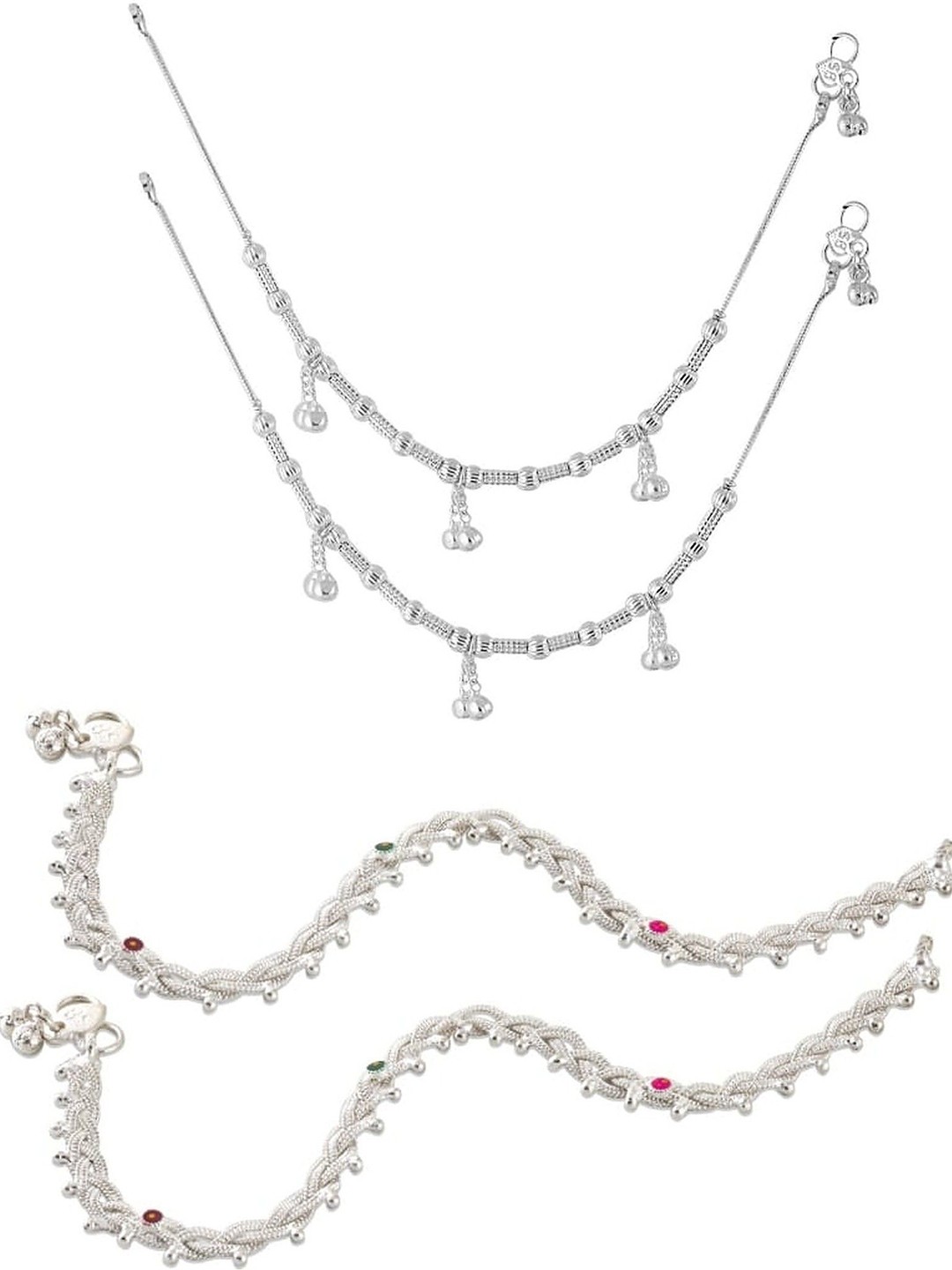 

Lila Silver-Plated Anklet