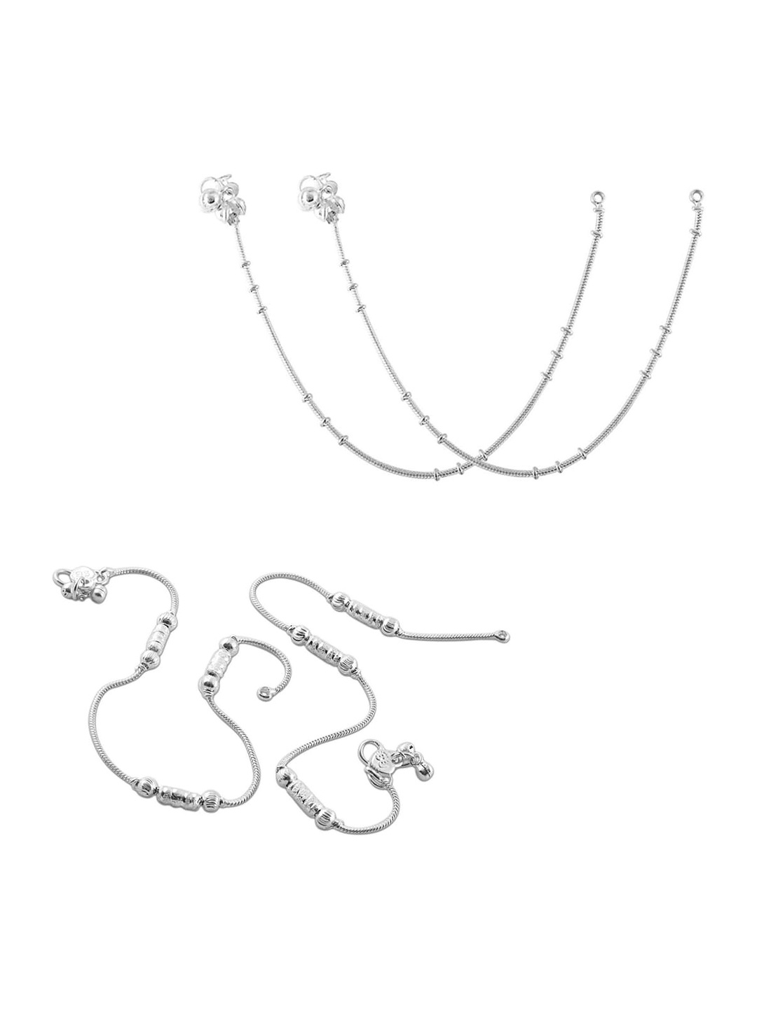 

Lila Silver-Plated Anklet