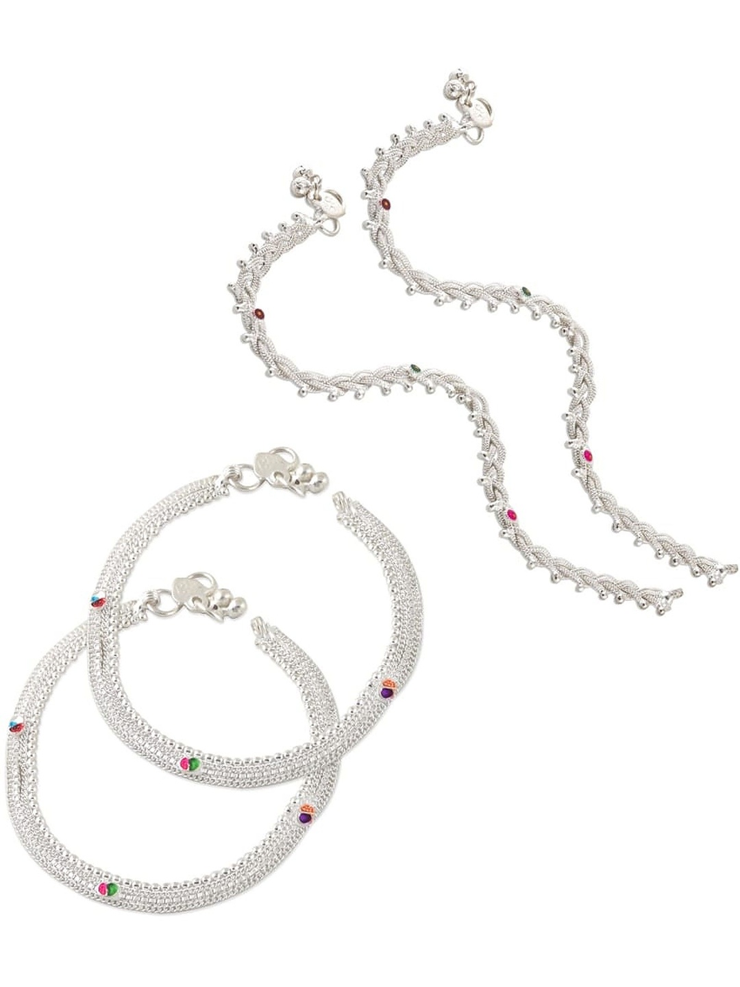 

Lila Silver-Plated Anklet