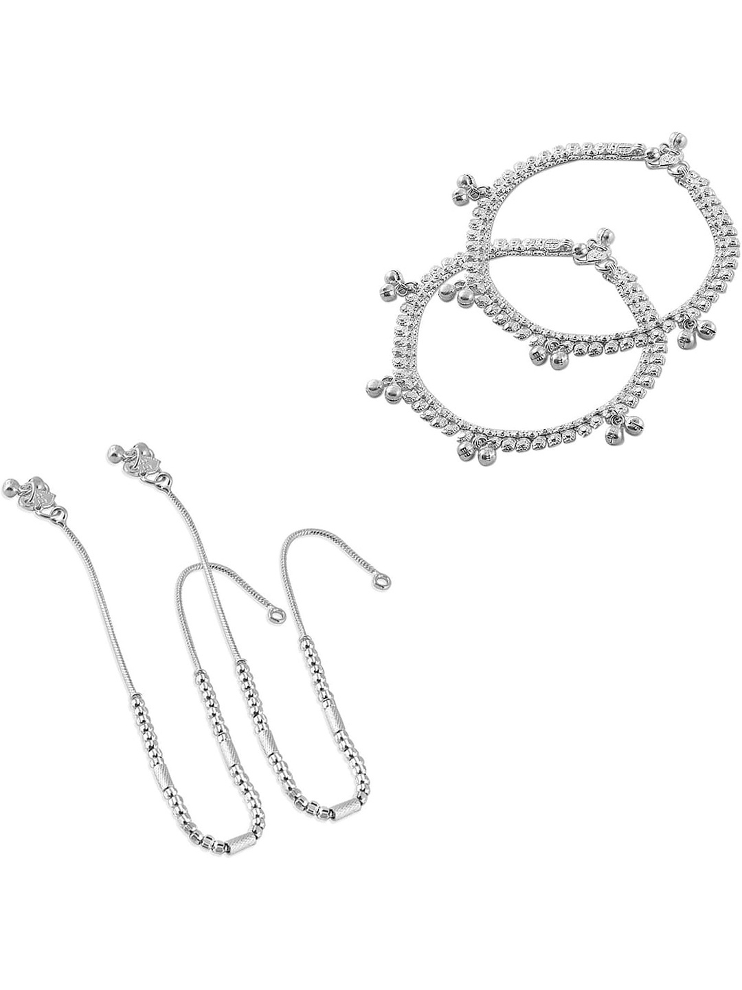 

Lila Silver-Plated Anklet