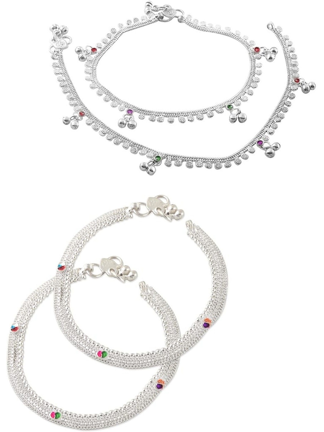 

Lila Silver-Plated Anklet