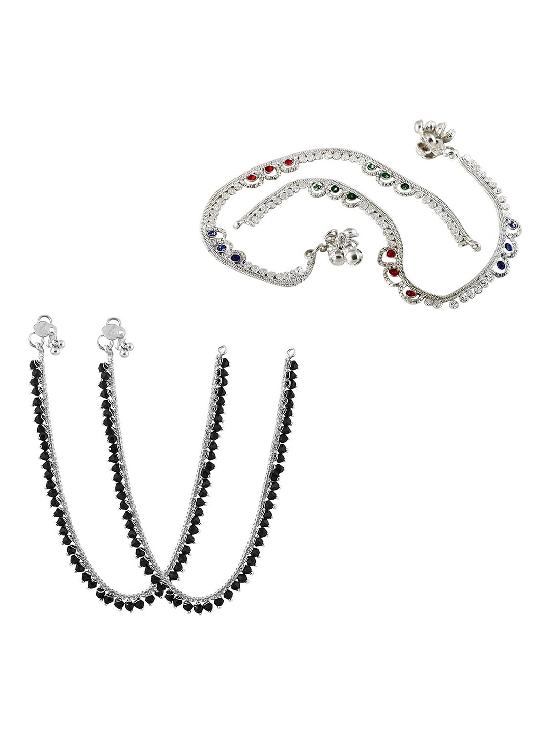 

Lila Silver-Plated Anklet