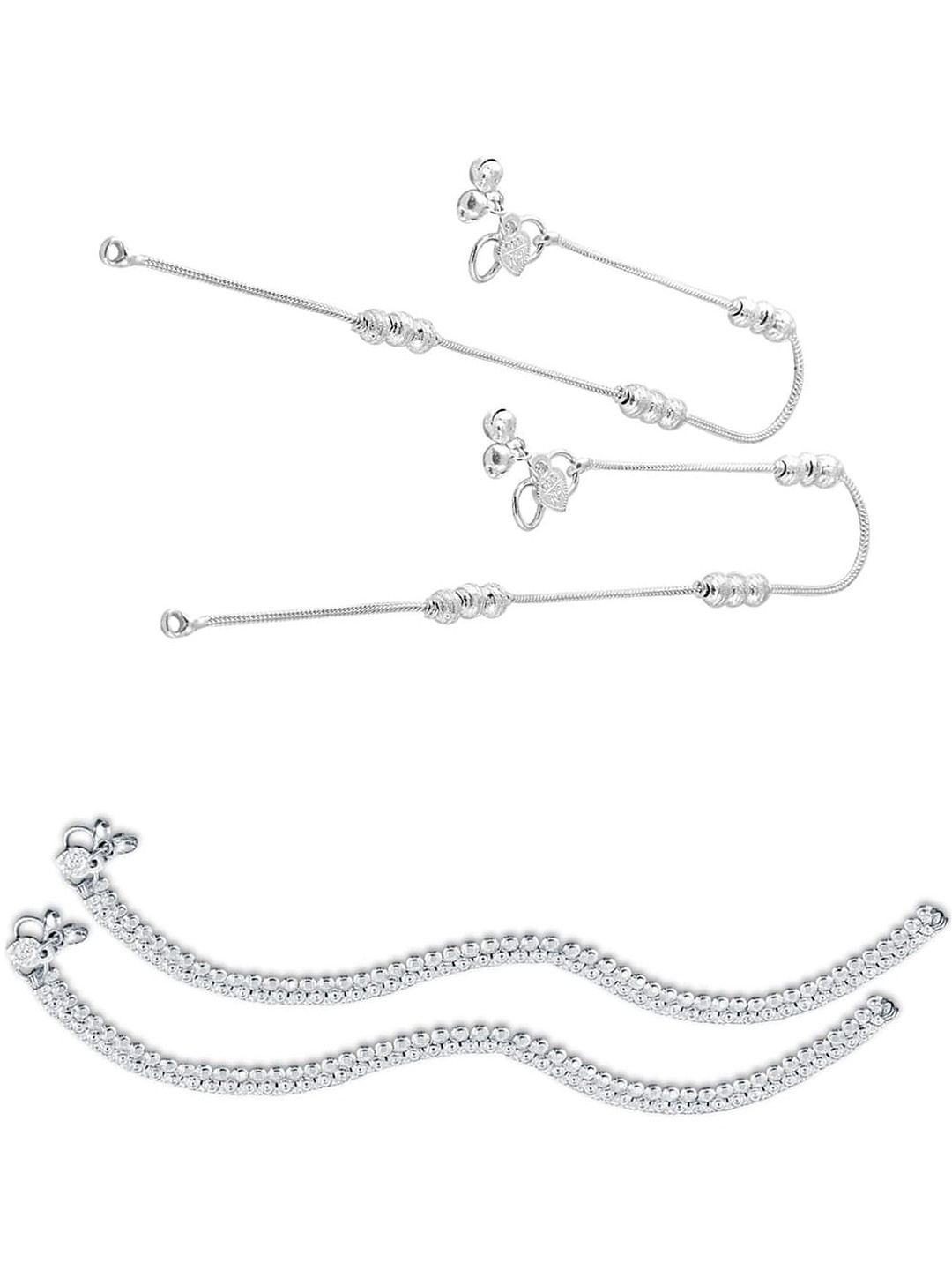 

Lila Silver-Plated Anklet