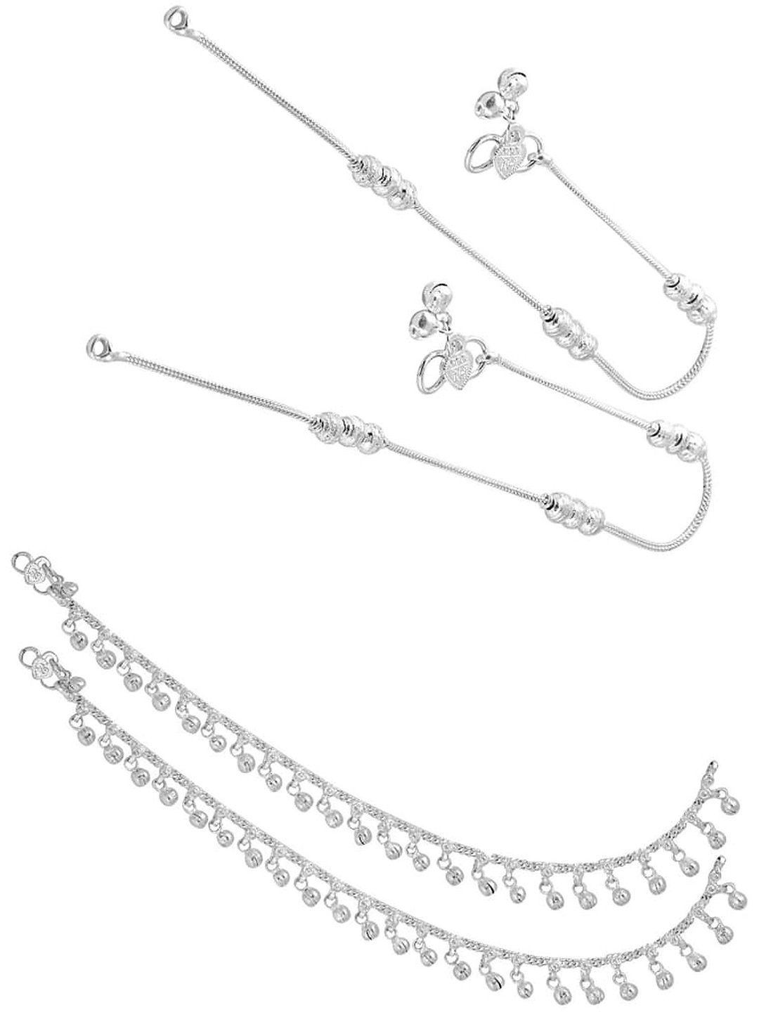

Lila Silver-Plated Anklet