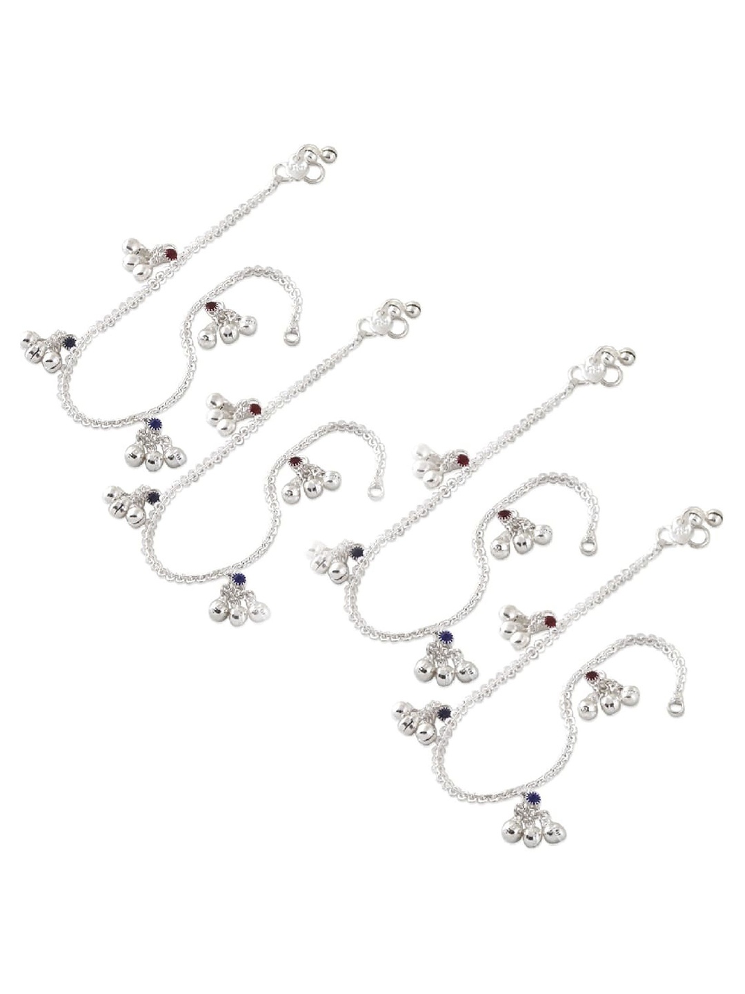 

Lila Silver-Plated Anklet