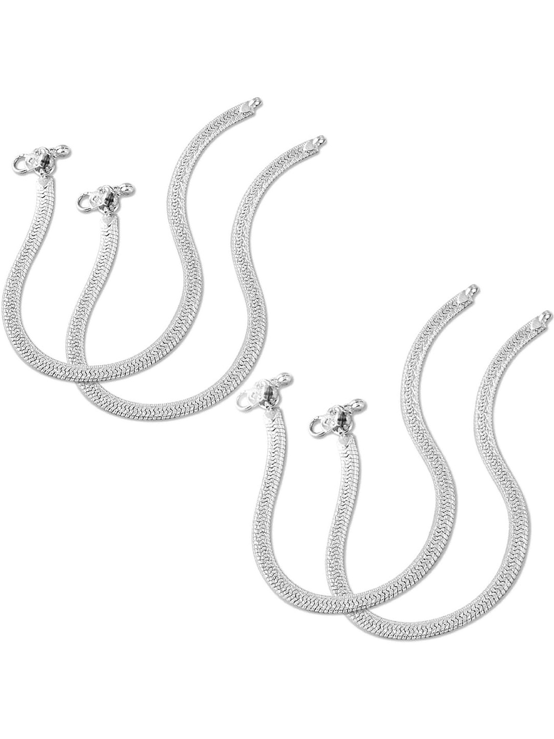 

Lila Silver-Plated Anklet