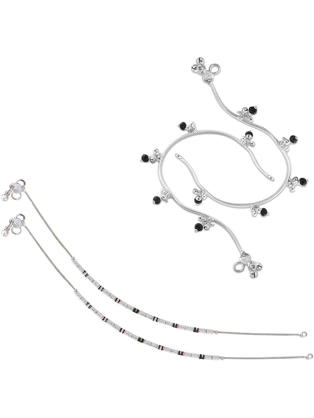 

Lila Silver-Plated Anklet
