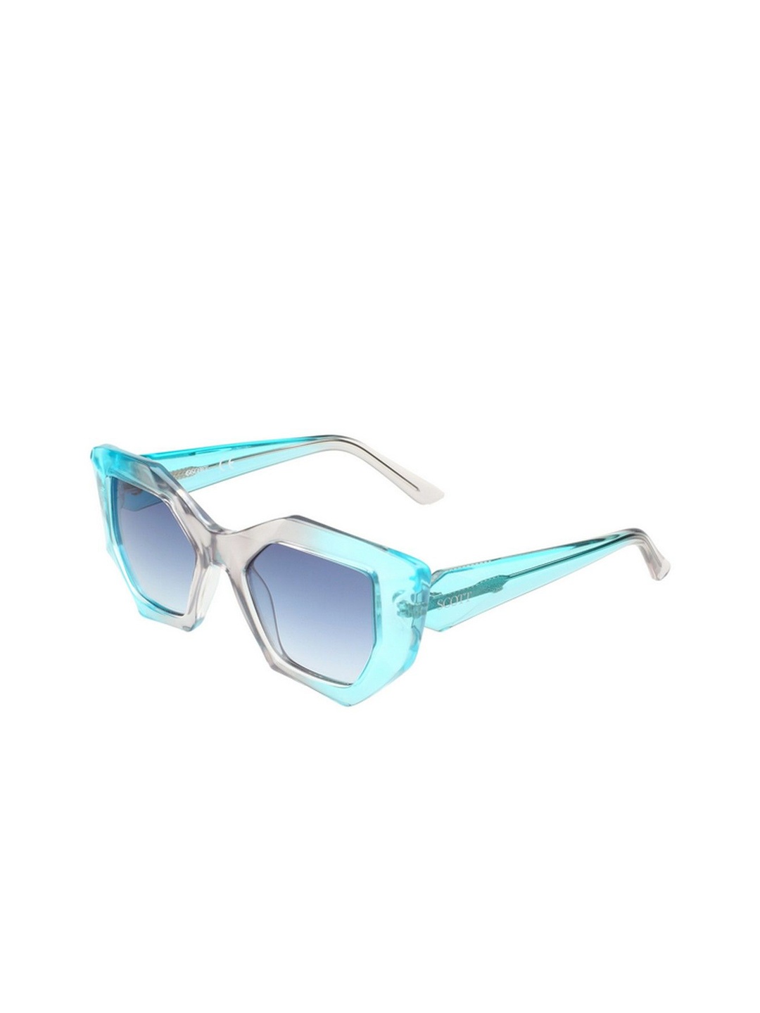 

SCOTT Women Butterfly Sunglasses with UV Protected Lens 8903232277610, Blue
