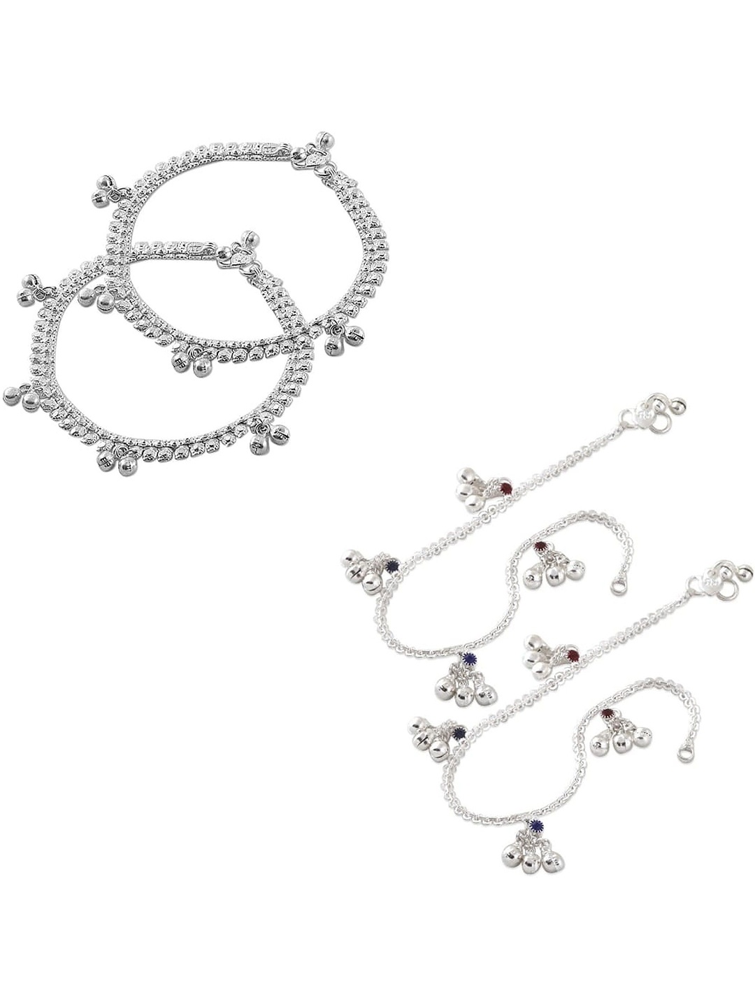 

Lila Silver-Plated Anklet