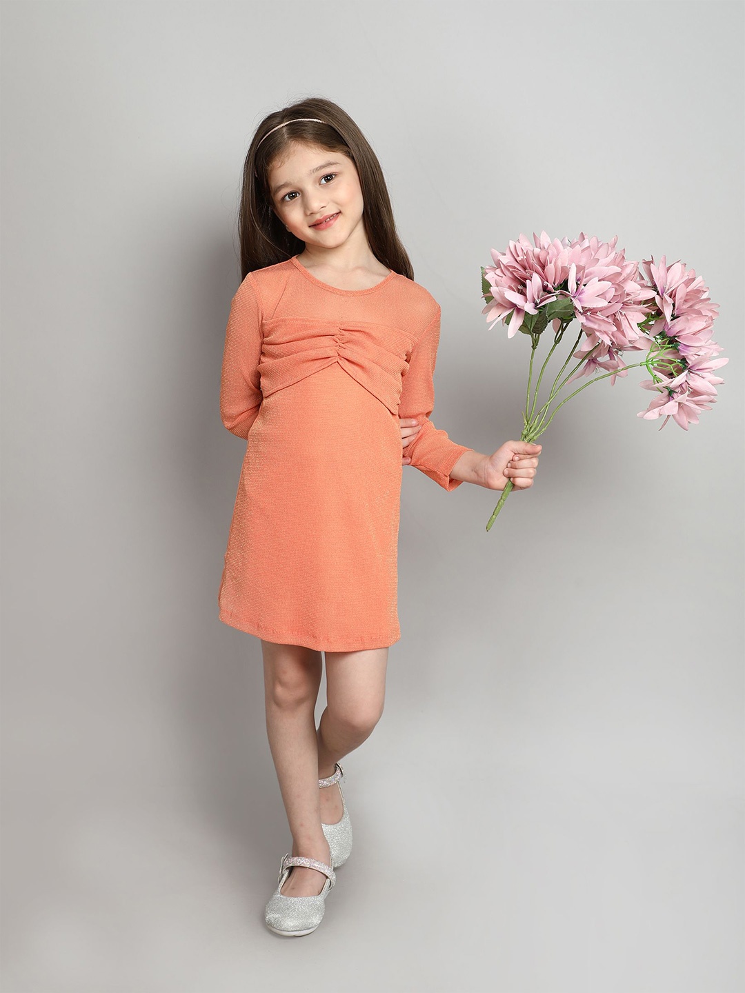 

taffykids A-Line Dress, Orange