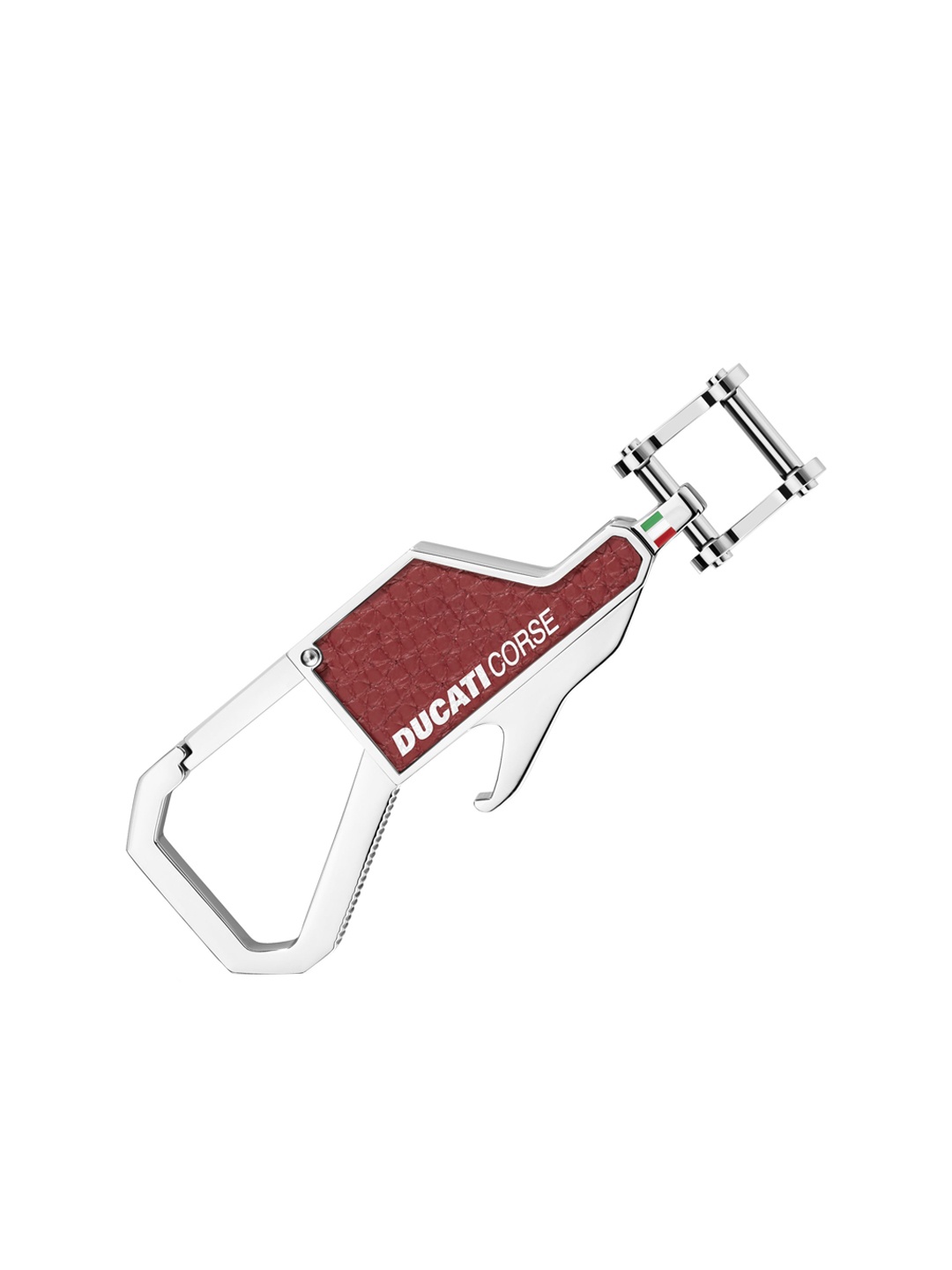 

DUCATI CORSE Stainless Steel Key chain, Red