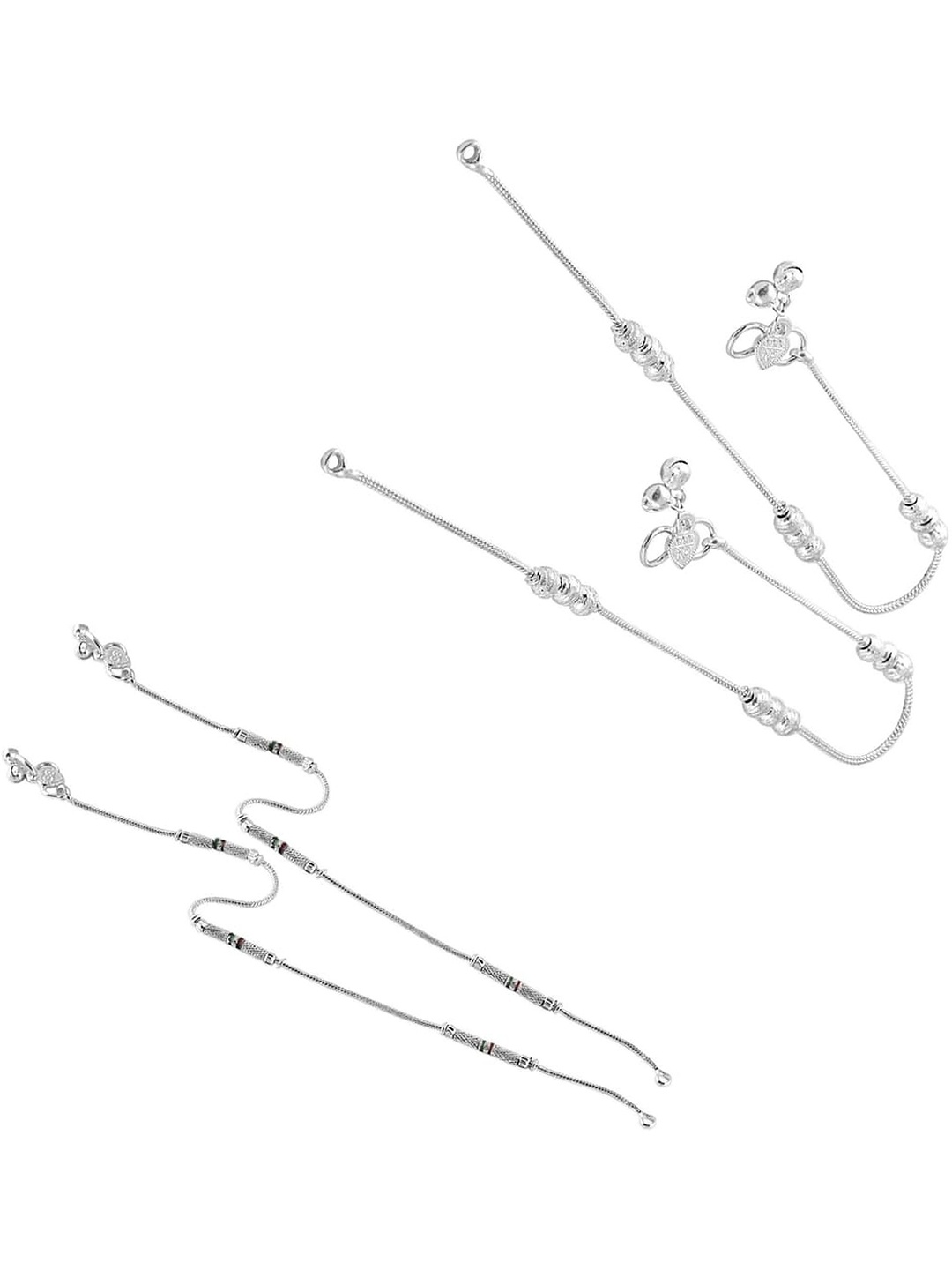 

Lila Silver-Plated Anklet