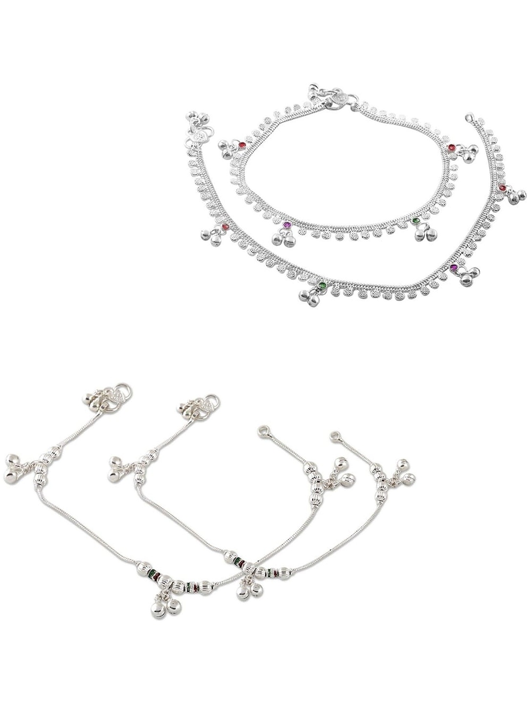 

Lila Silver-Plated Anklet