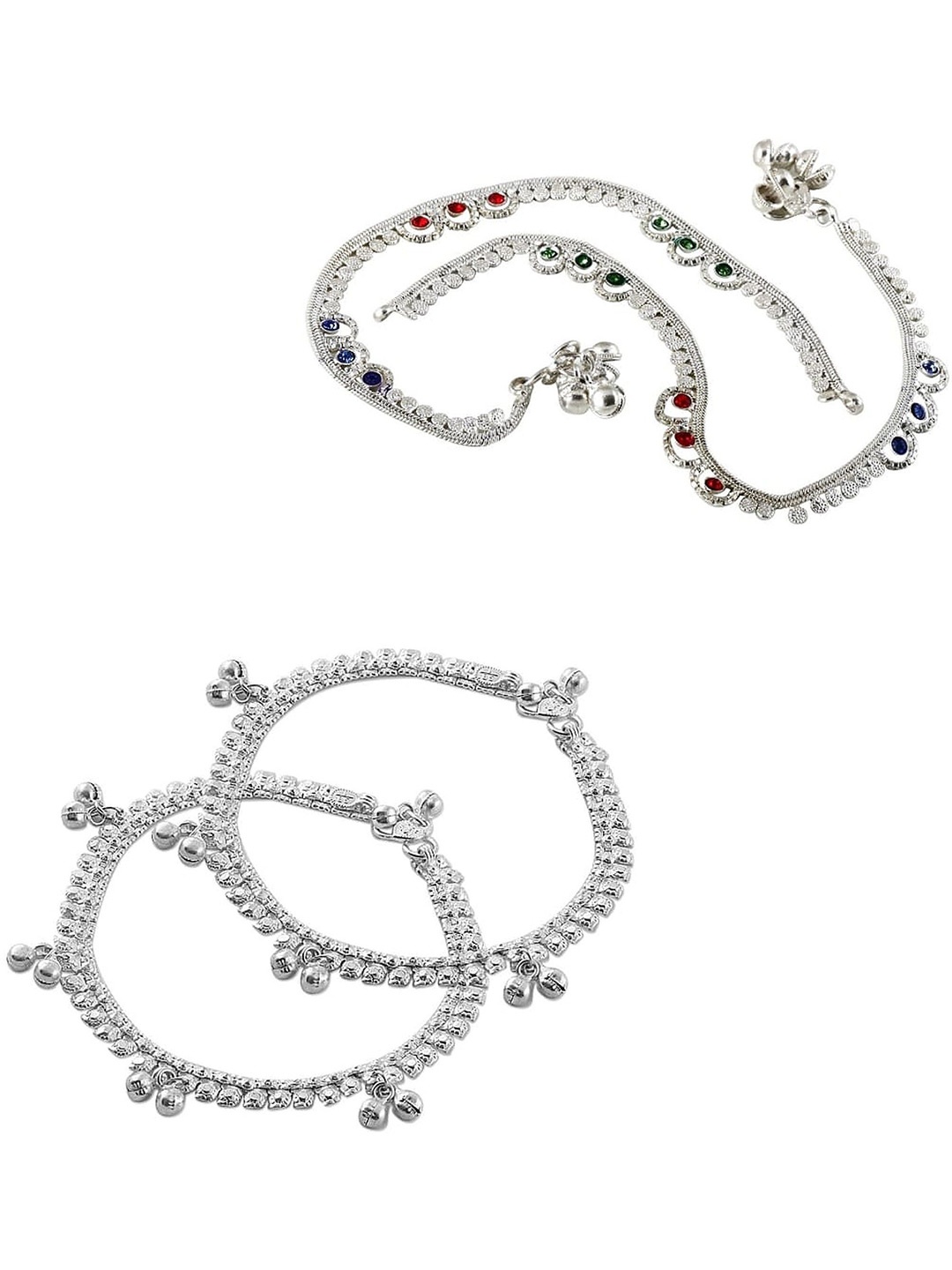 

Lila Silver-Plated Anklet