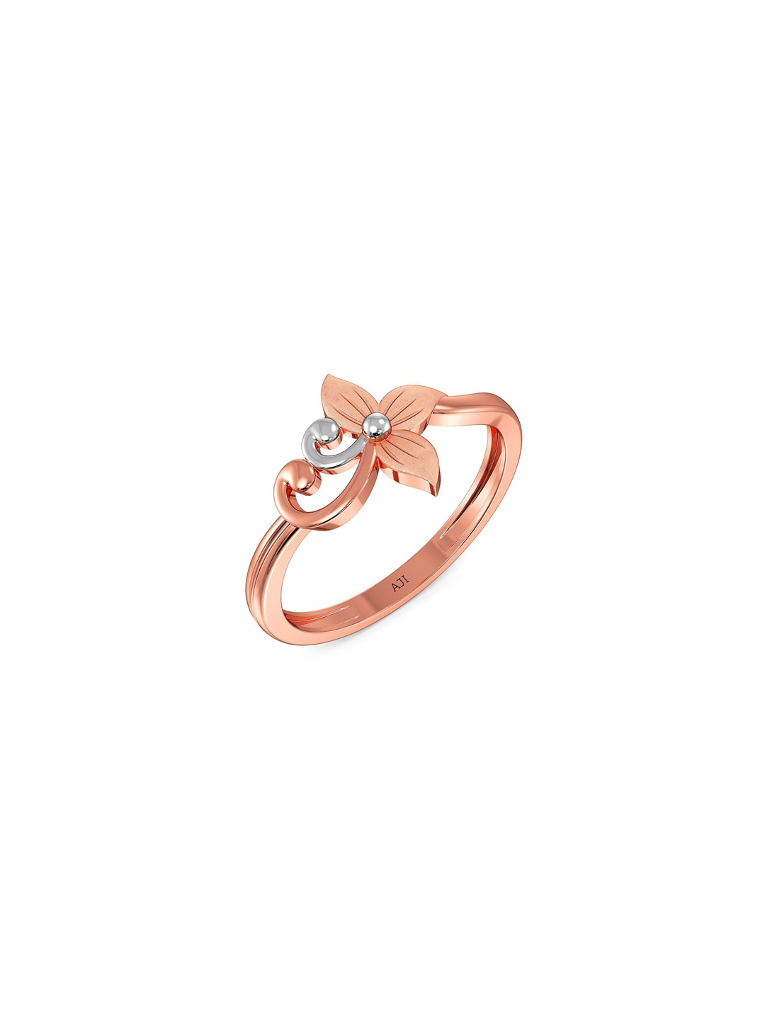 

Joyalukkas Women 18 KT Rose Gold Plated Ring Gold