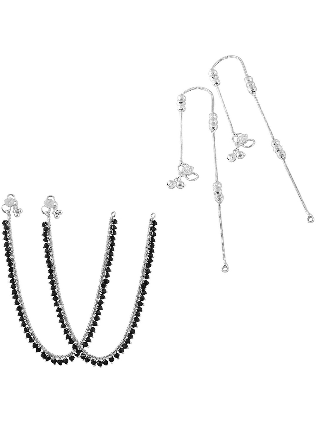 

Lila Silver-Plated Anklet
