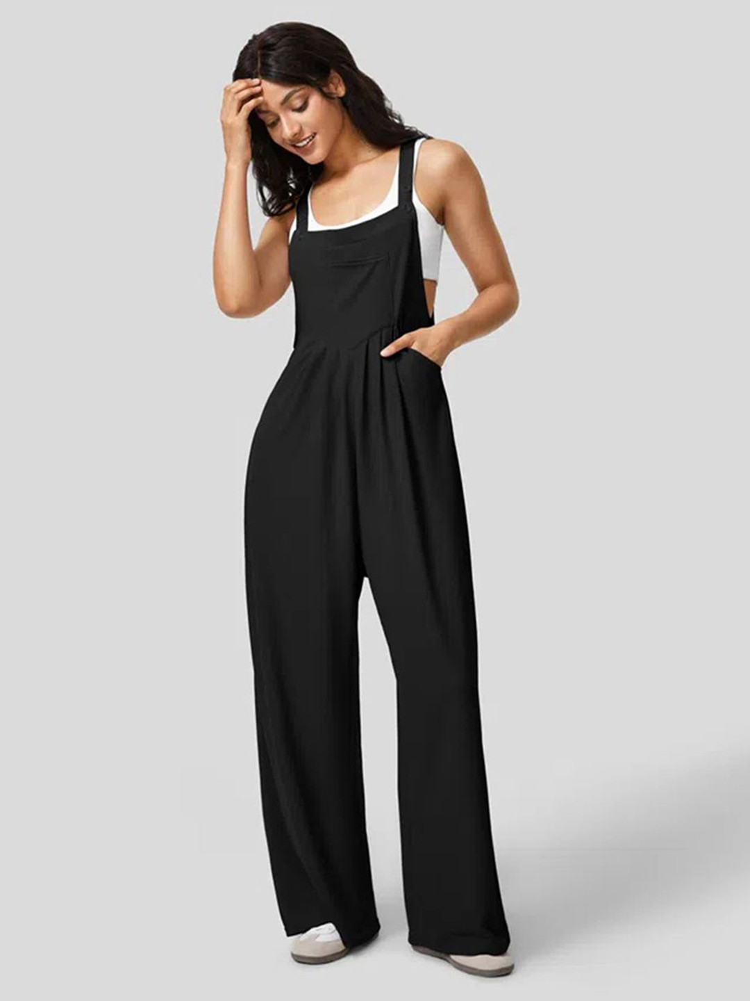 

JC Mode Basic Jumpsuit, Black
