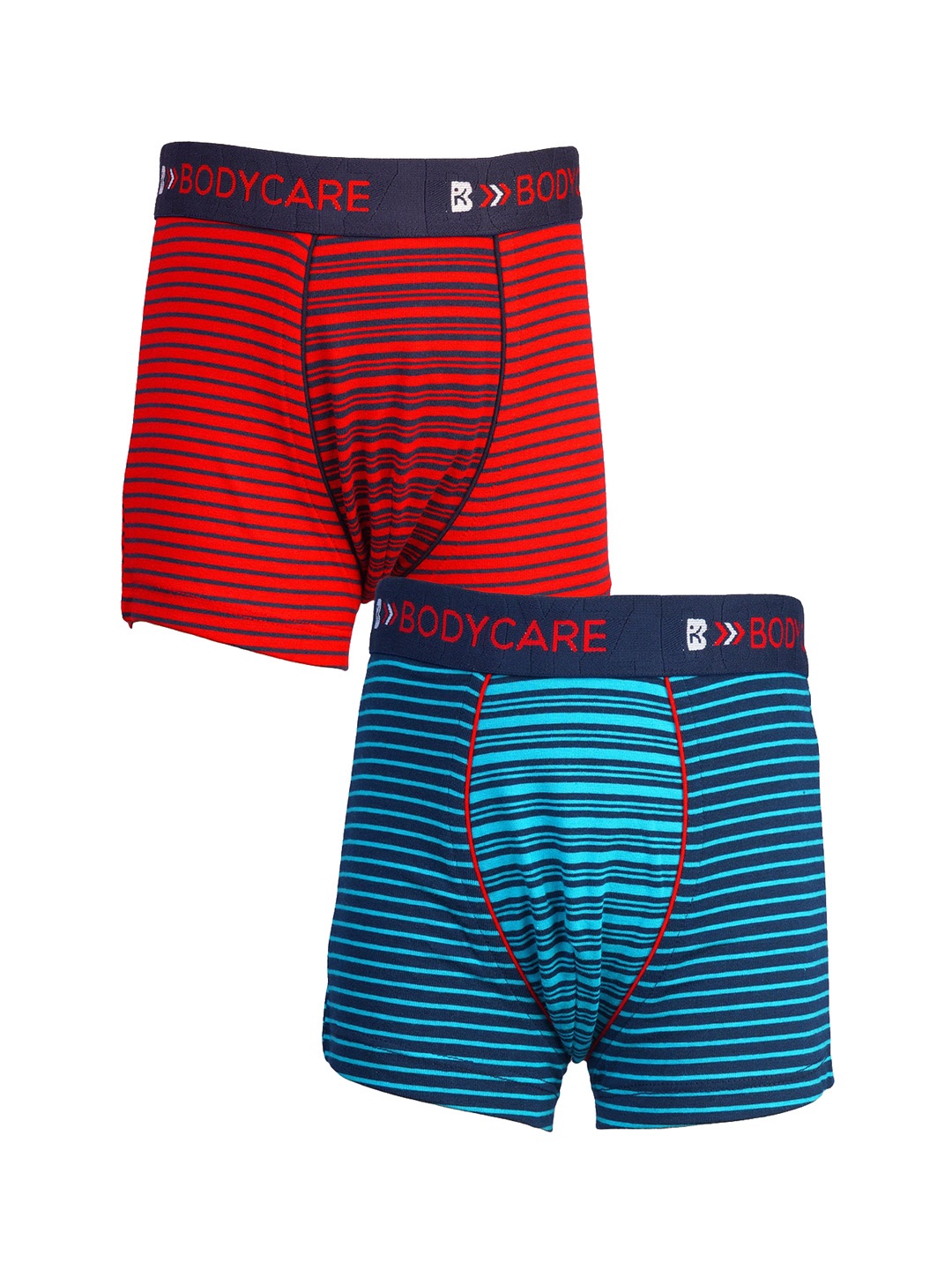 

Bodycare Boys Pack Of 2 Cotton Trunks KGA2081A-PK001, Blue