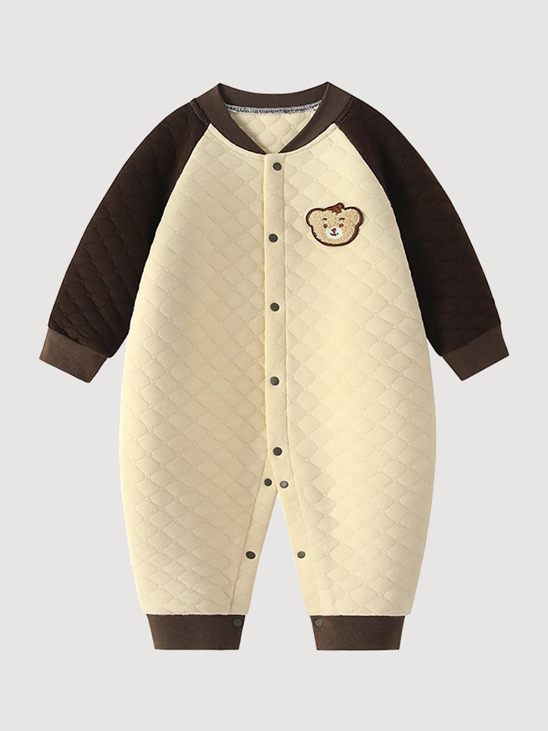 

StyleCast x Revolte Infants Long Sleeves Rompers, Beige