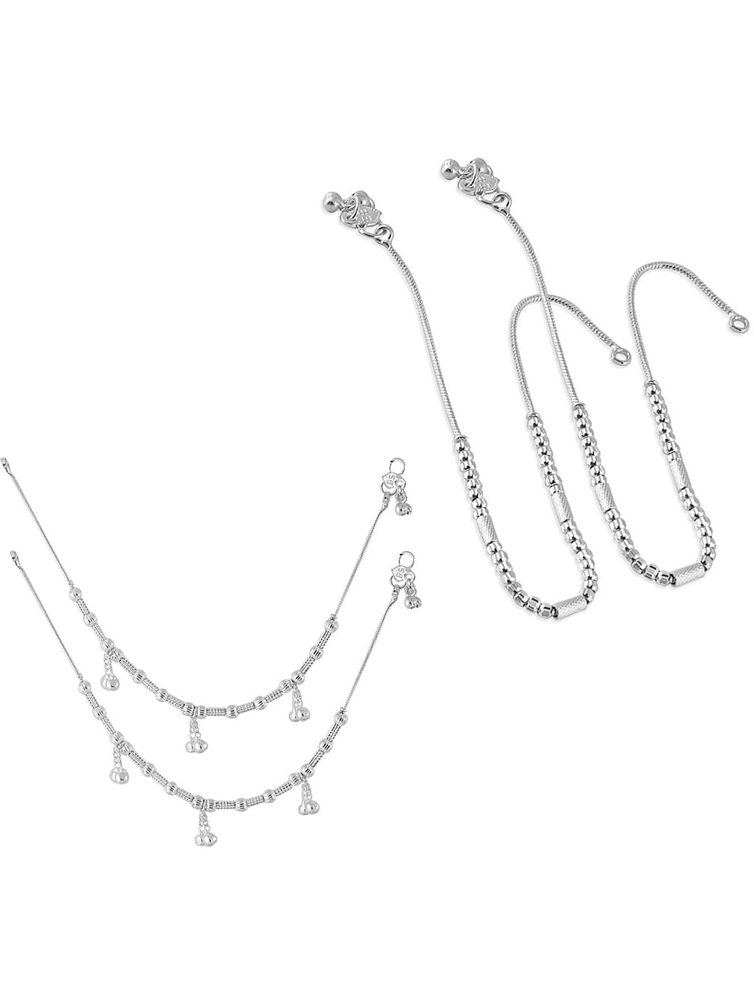 

Lila Silver-Plated Anklet