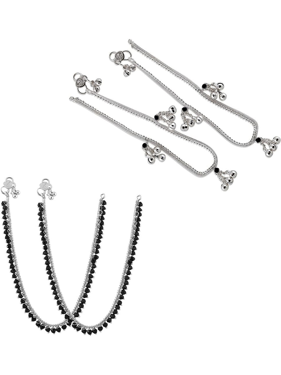 

Lila Silver-Plated Anklet