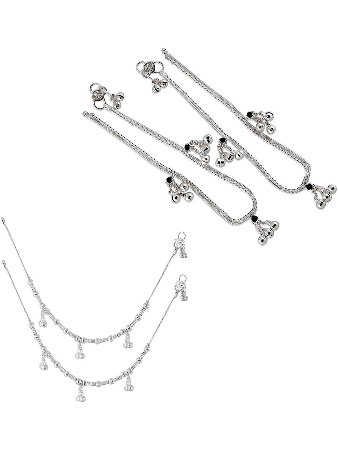 

Lila Silver-Plated Anklet