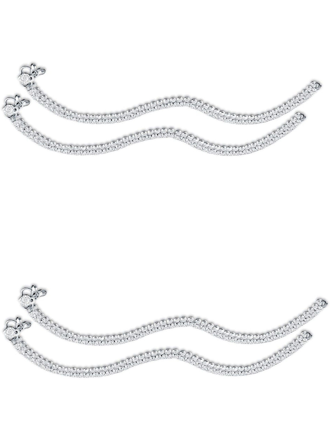 

Lila Silver-Plated Anklet