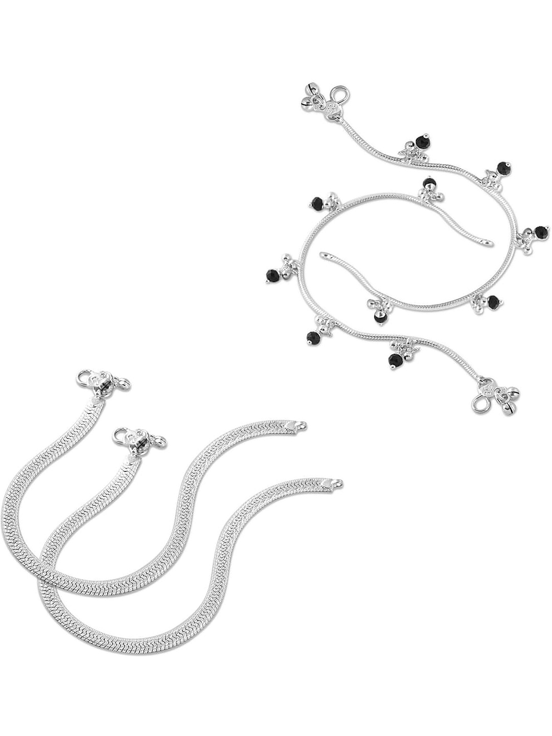 

Lila Silver-Plated Anklet