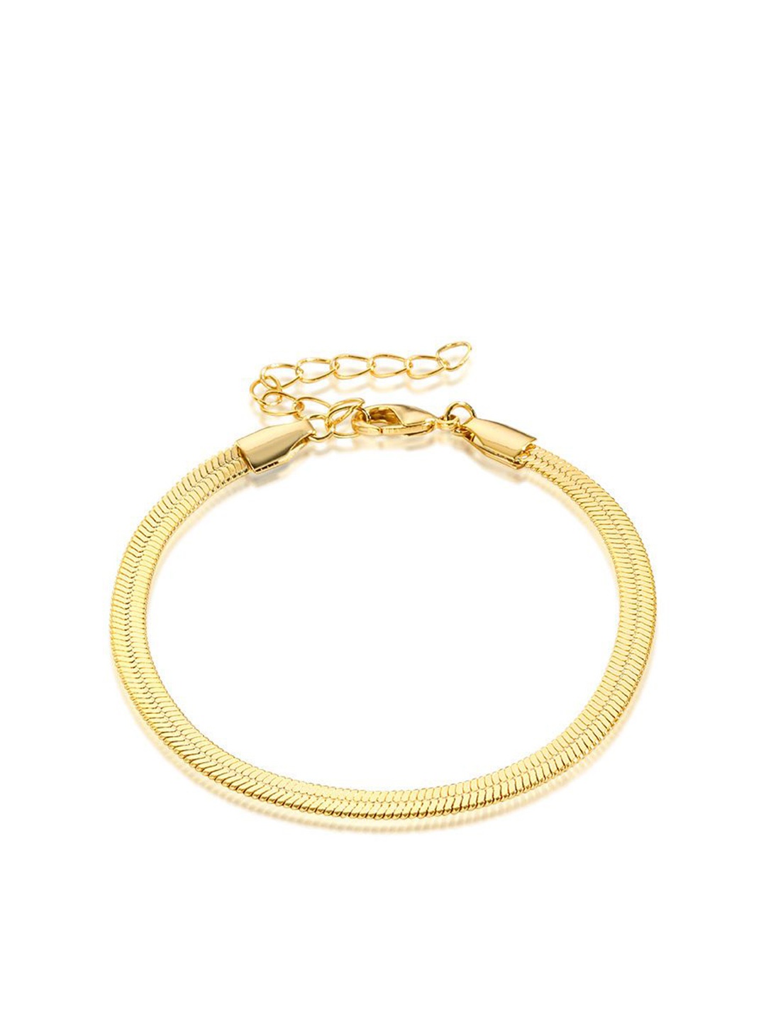 

StyleCast x Revolte Women Handcrafted Gold-Plated Link Bracelet