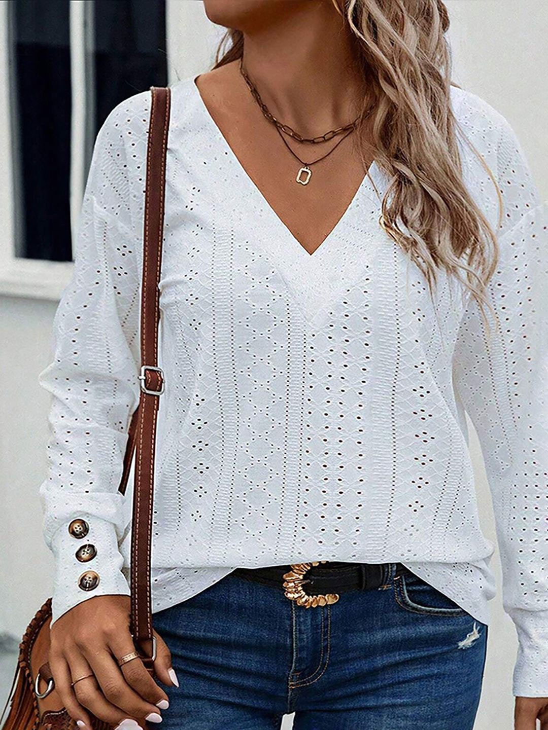 

JC Mode Top, White