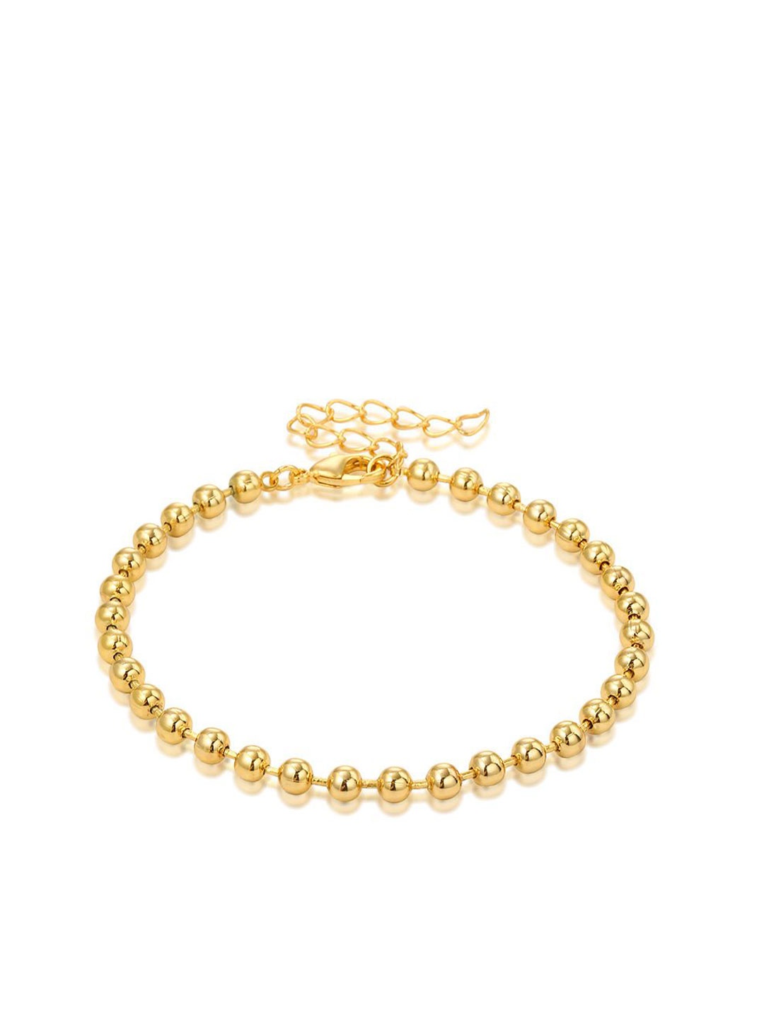 

StyleCast x Revolte Women Handcrafted Gold-Plated Link Bracelet