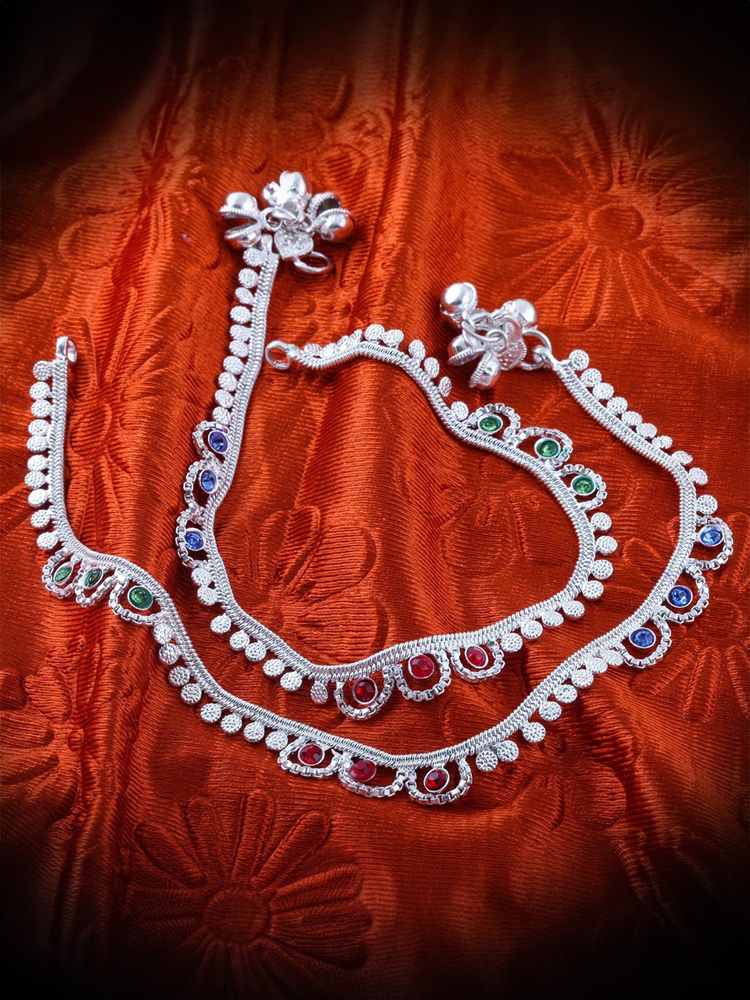 

Lila Silver-Plated Anklet