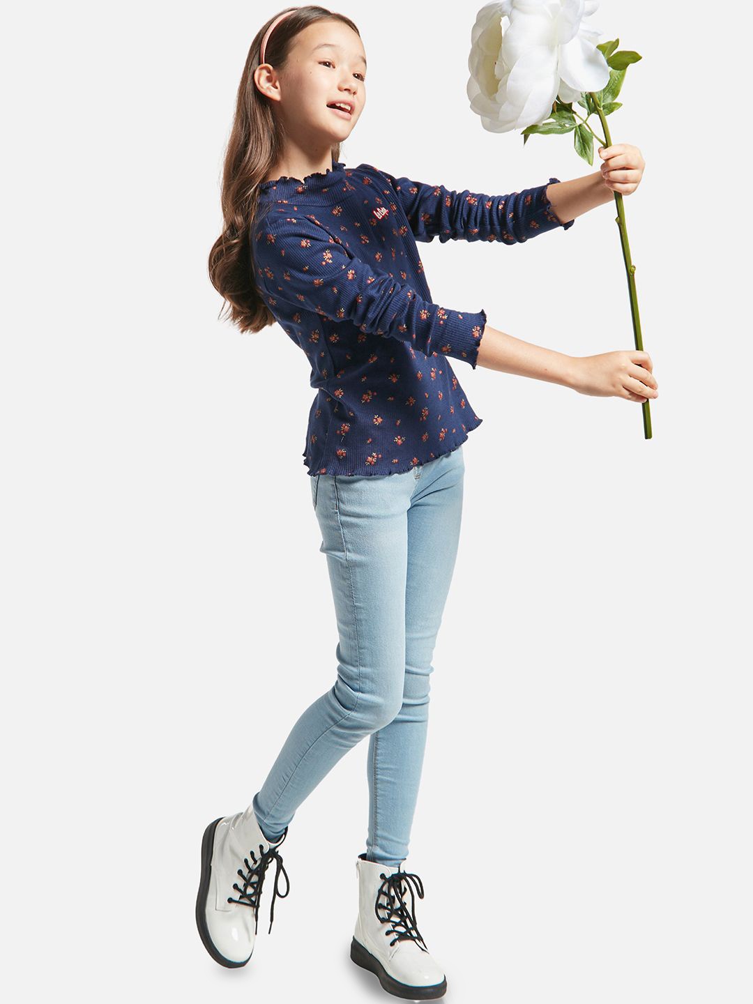 

Juniors by Babyshop Girls Slim Fit Jeggings, Blue