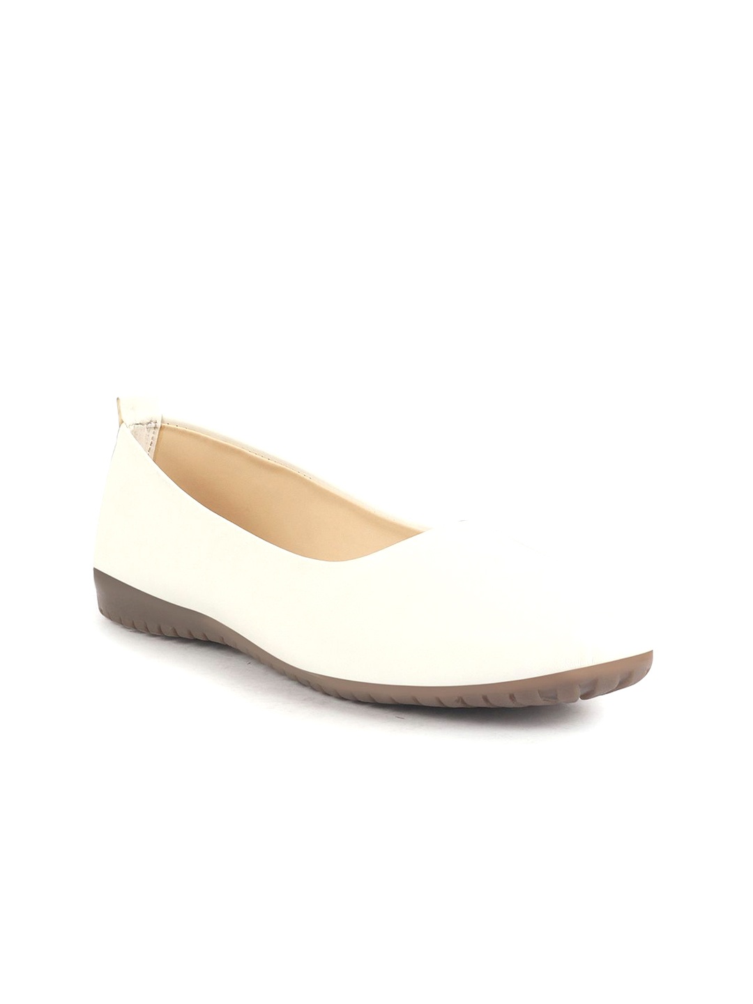 

FAUSTO Women Ballerinas Flats, White