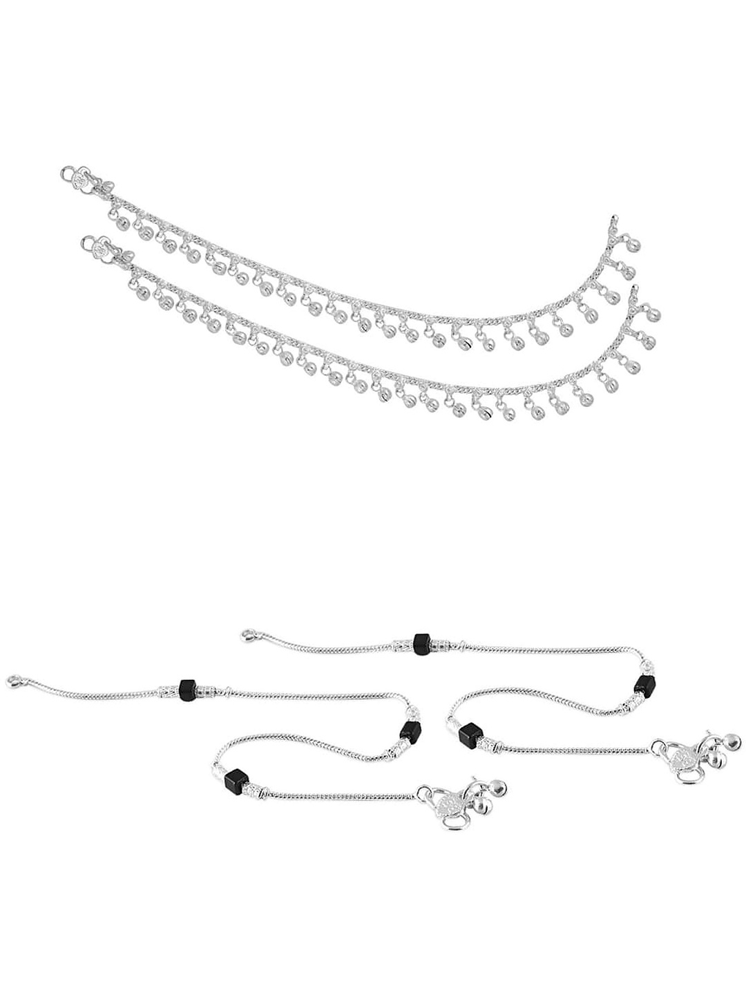 

Lila Silver-Plated Anklet