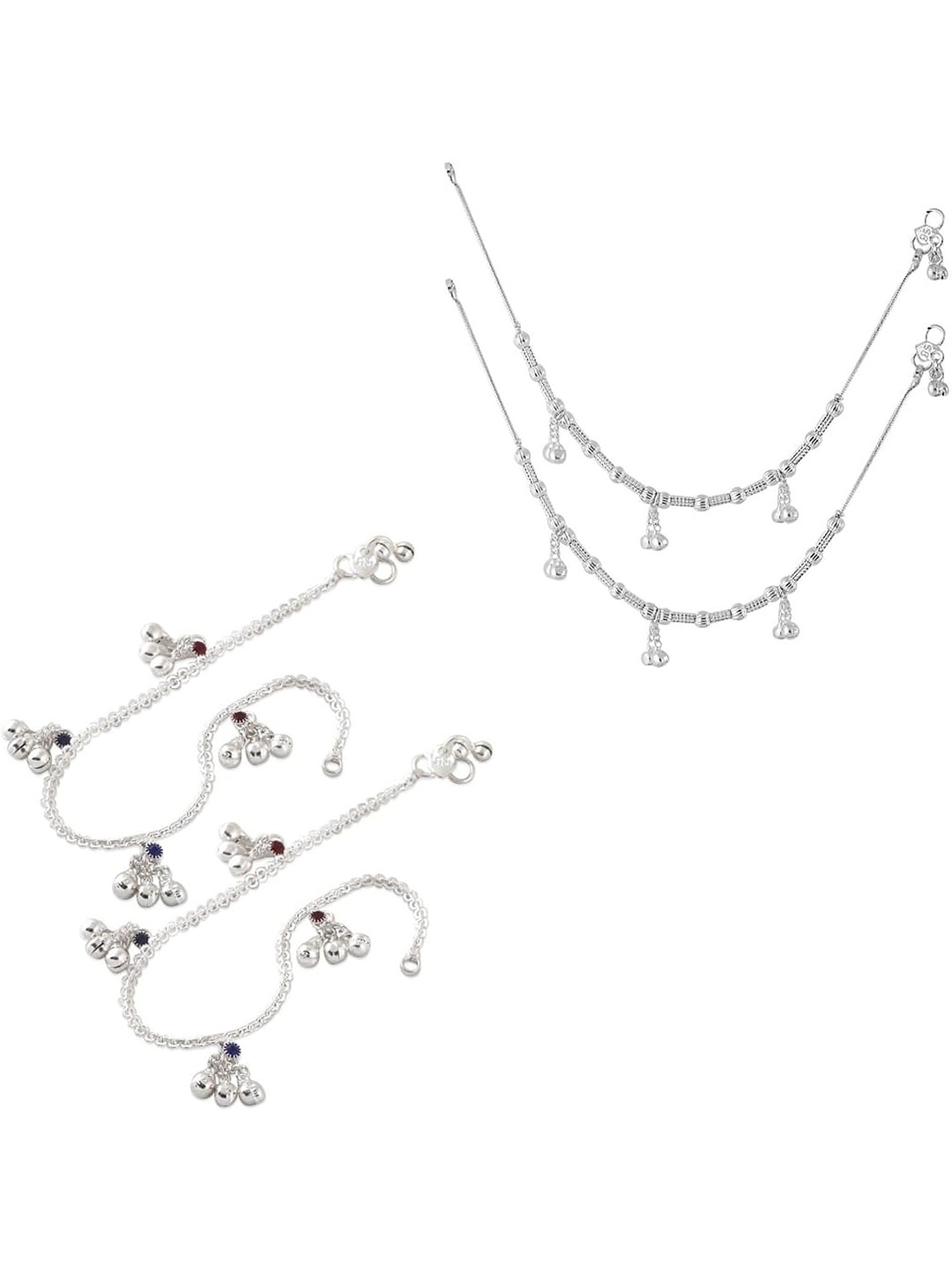

Lila Silver-Plated Anklet