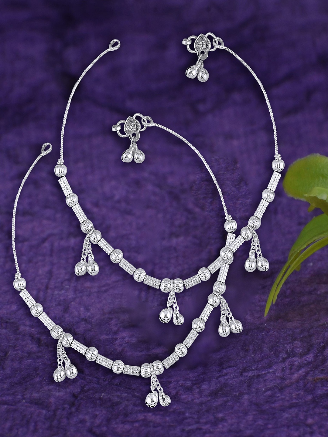 

Lila Silver-Plated Anklet