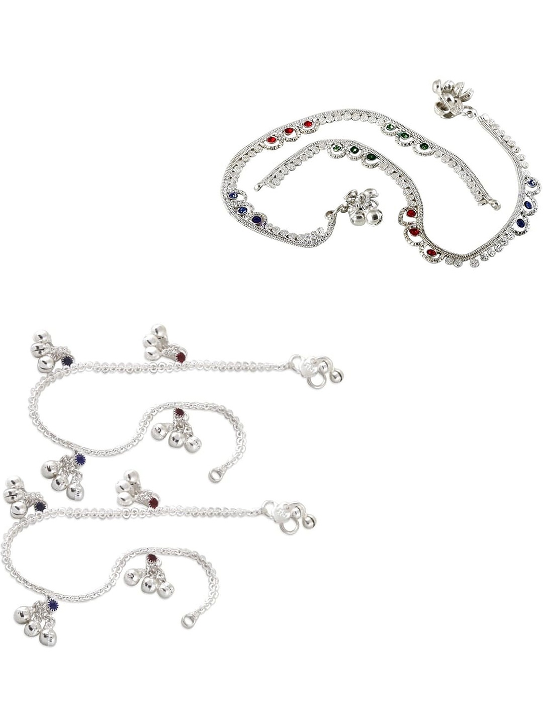 

Lila Silver-Plated Anklet