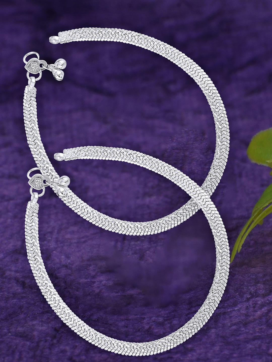 

Lila Silver-Plated Anklet
