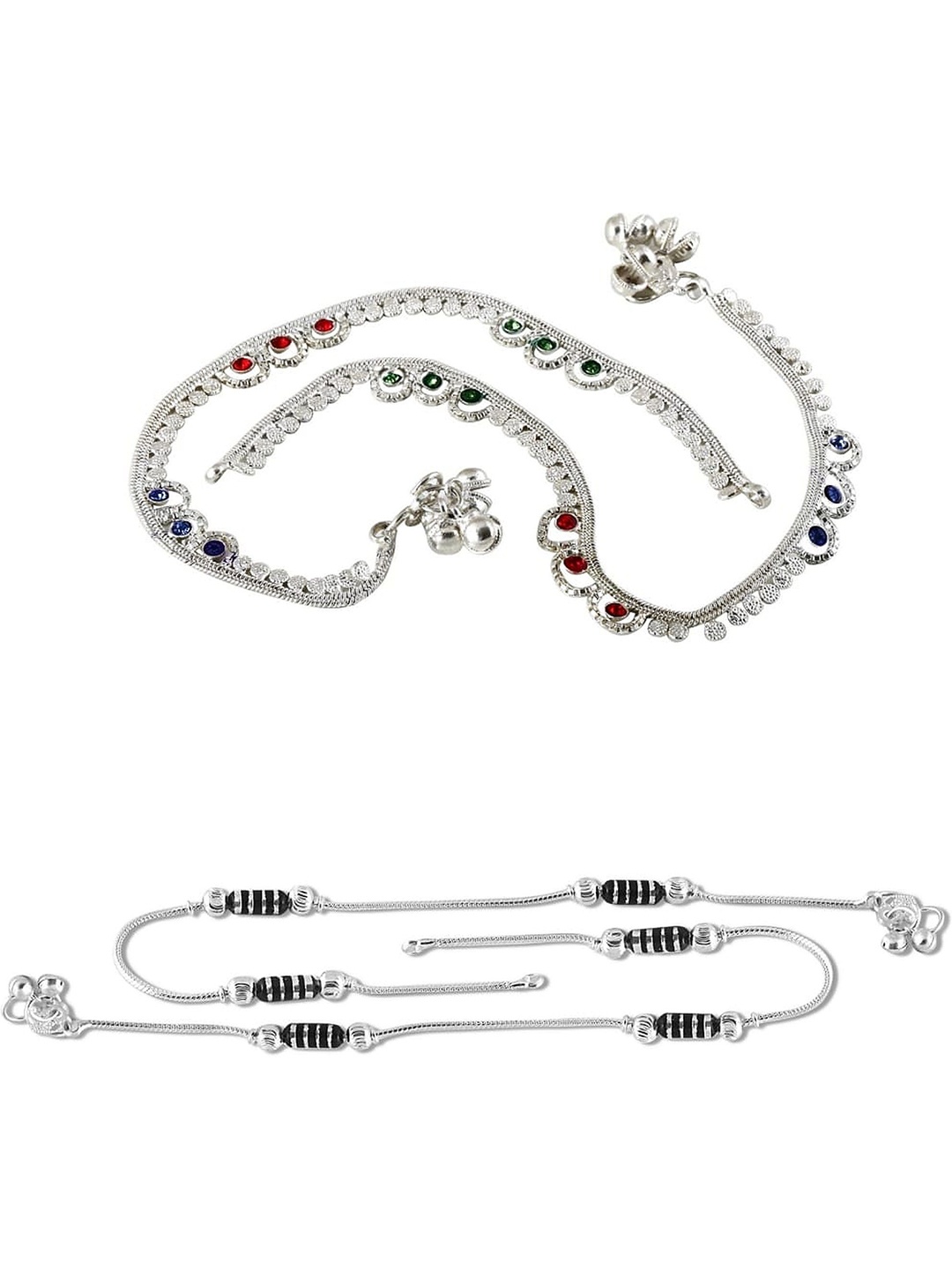 

Lila Silver-Plated Anklet