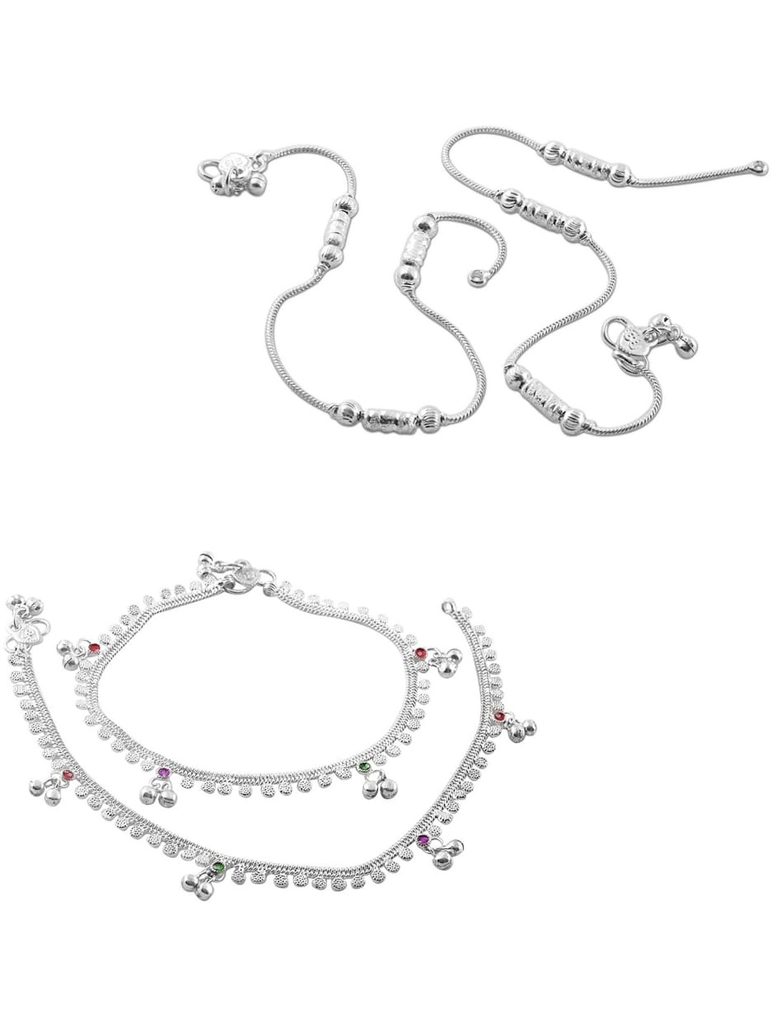 

Lila Silver-Plated Anklet