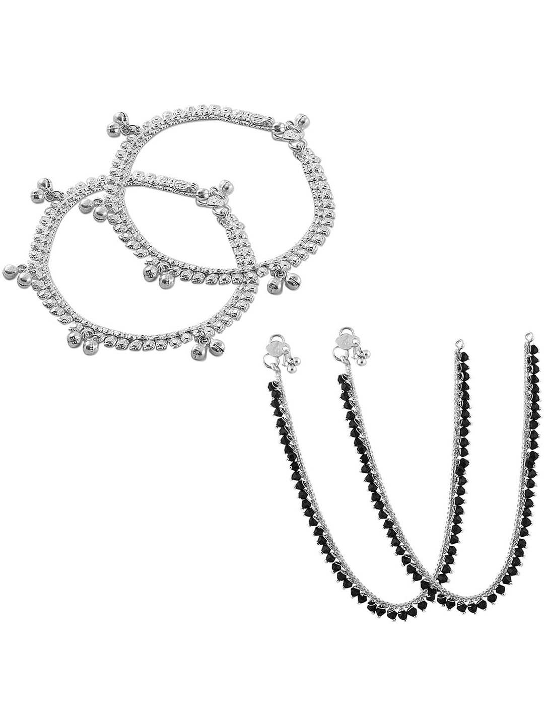 

Lila Silver-Plated Anklet
