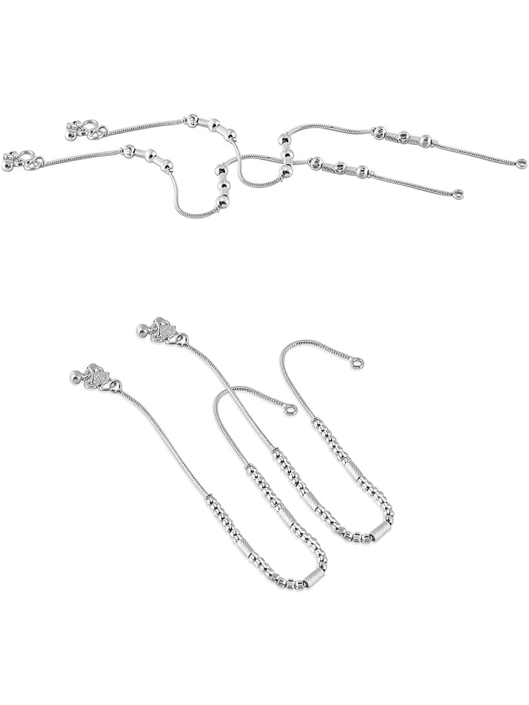 

Lila Silver-Plated Anklet