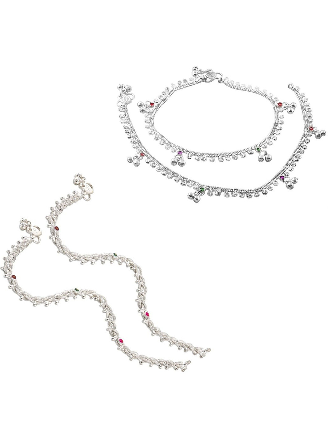 

Lila Silver-Plated Anklet