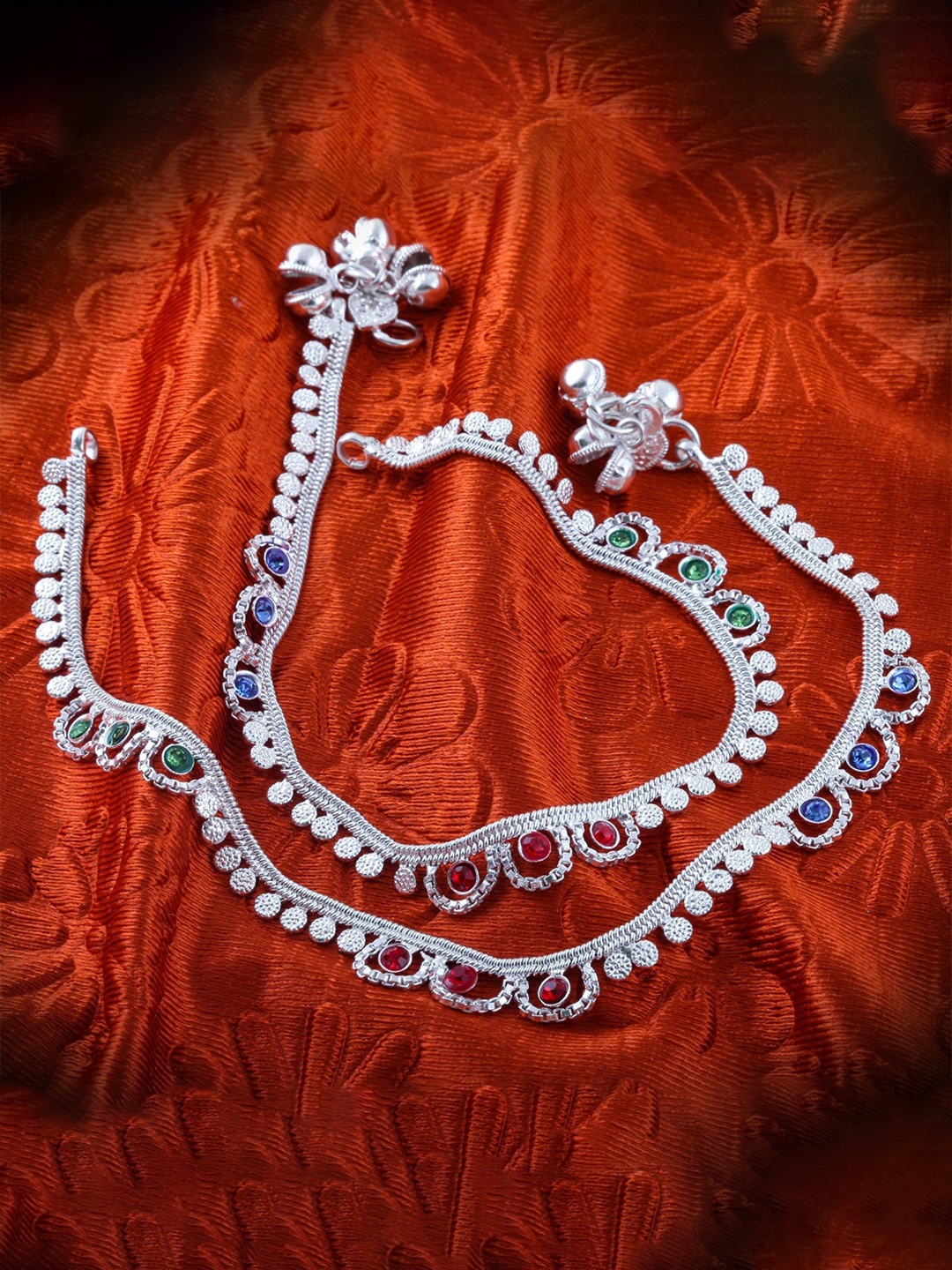 

Lila Silver-Plated Anklet