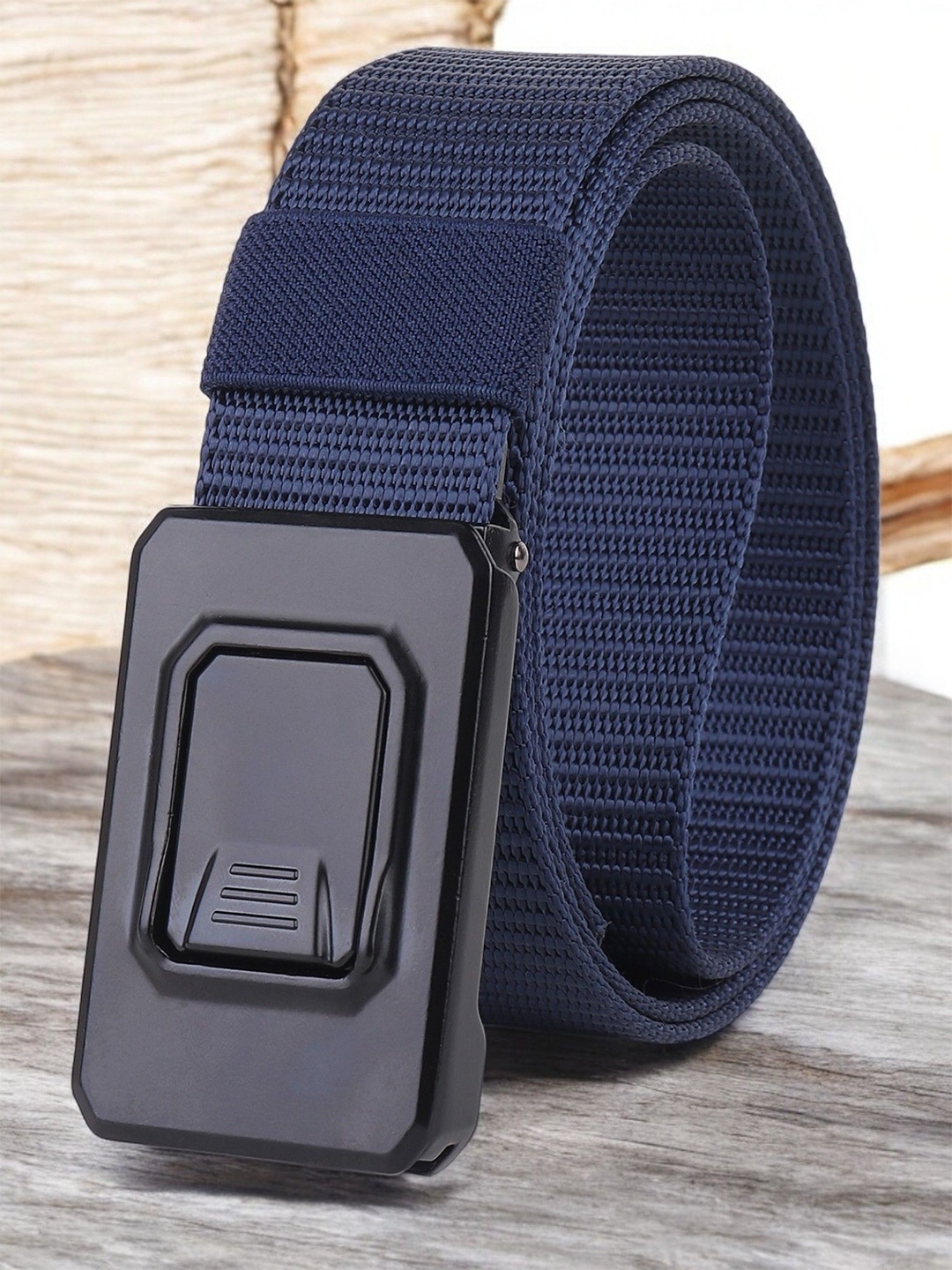 

glitchez Men Belt, Blue